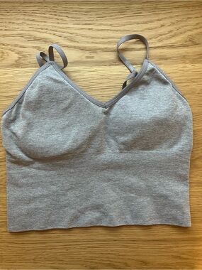 Heather Gray Seamless Bralette Cami